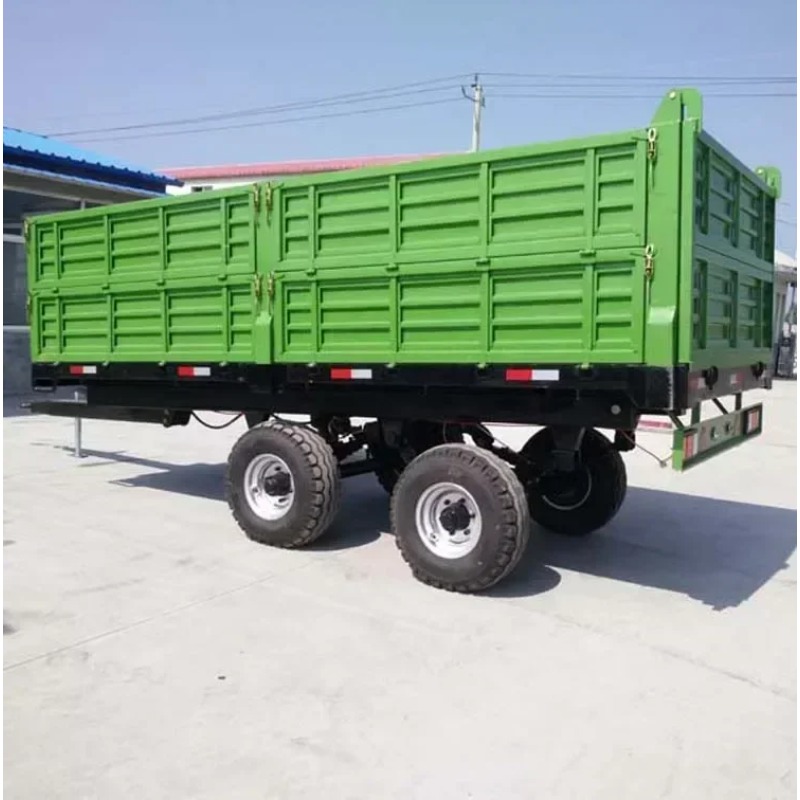 Organic Farming In Agriculture - Tandem Axles 4 Wheel 10 Ton