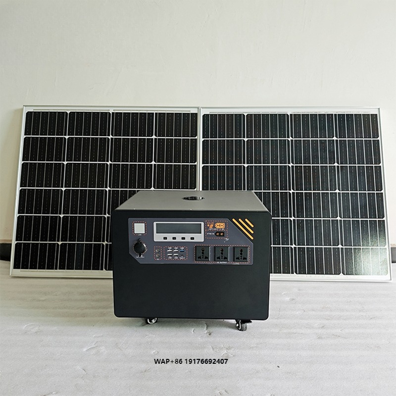 Sustainable Agriculture/Farming - All-in-one Solar Reliable 24V Solar Generator