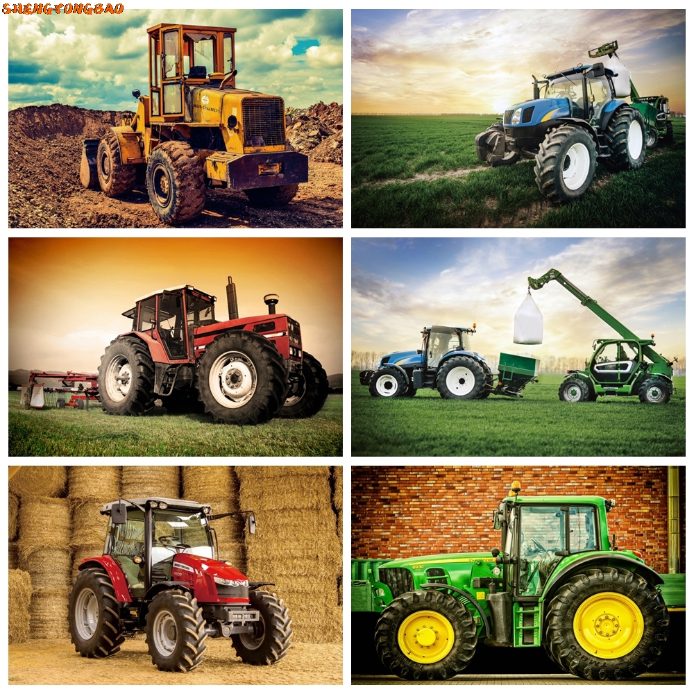 Farm Tractor Photography Backg - Agriculture Farming Background 리뷰 및 가격