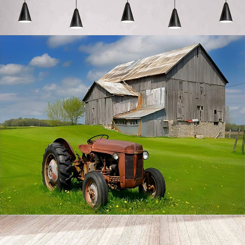 Green Farmland Photography Bac - Agriculture Farming Background 리뷰 및 가격