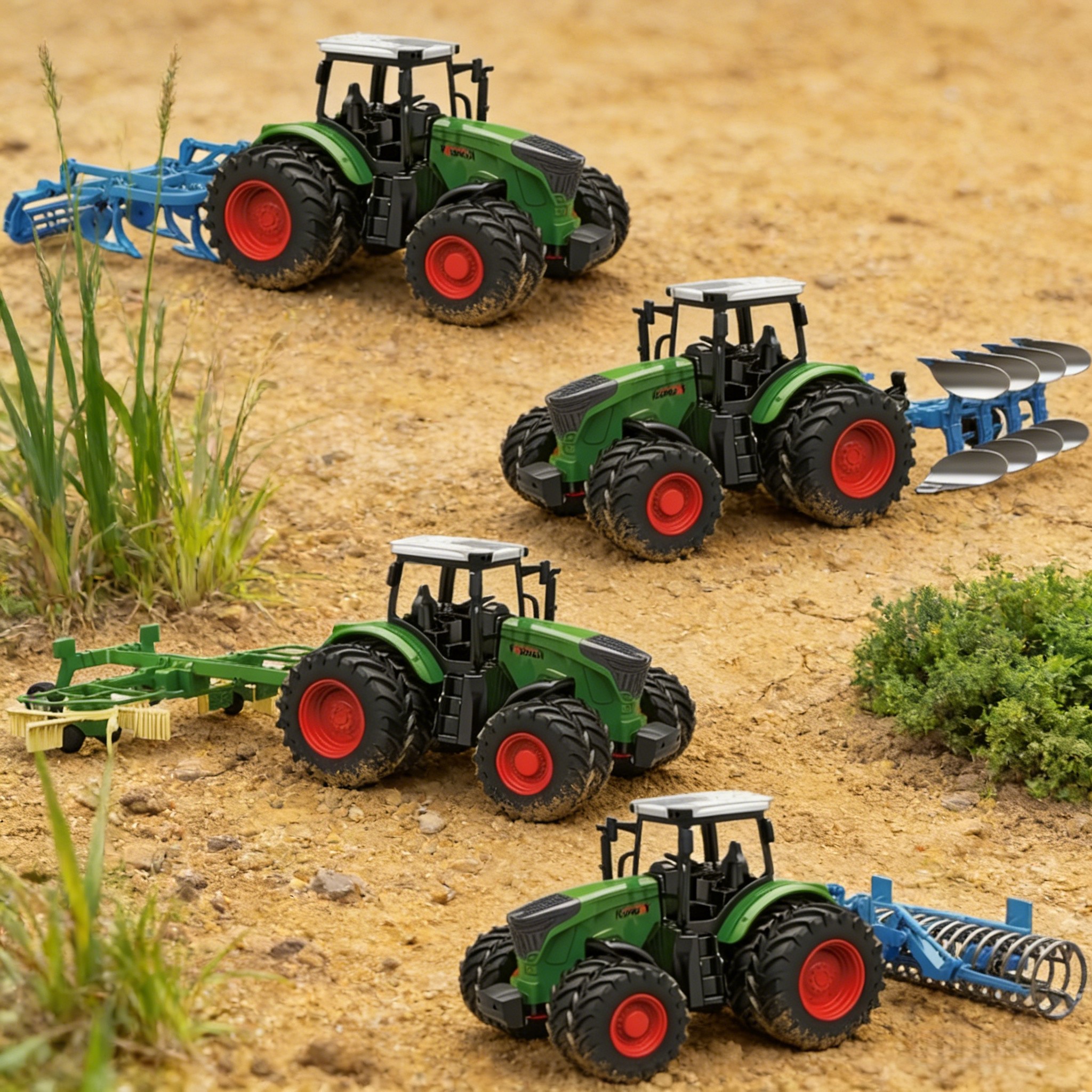 Farm Tractor Toy Set for Kids: - Tractor Implement 리뷰 및 가격
