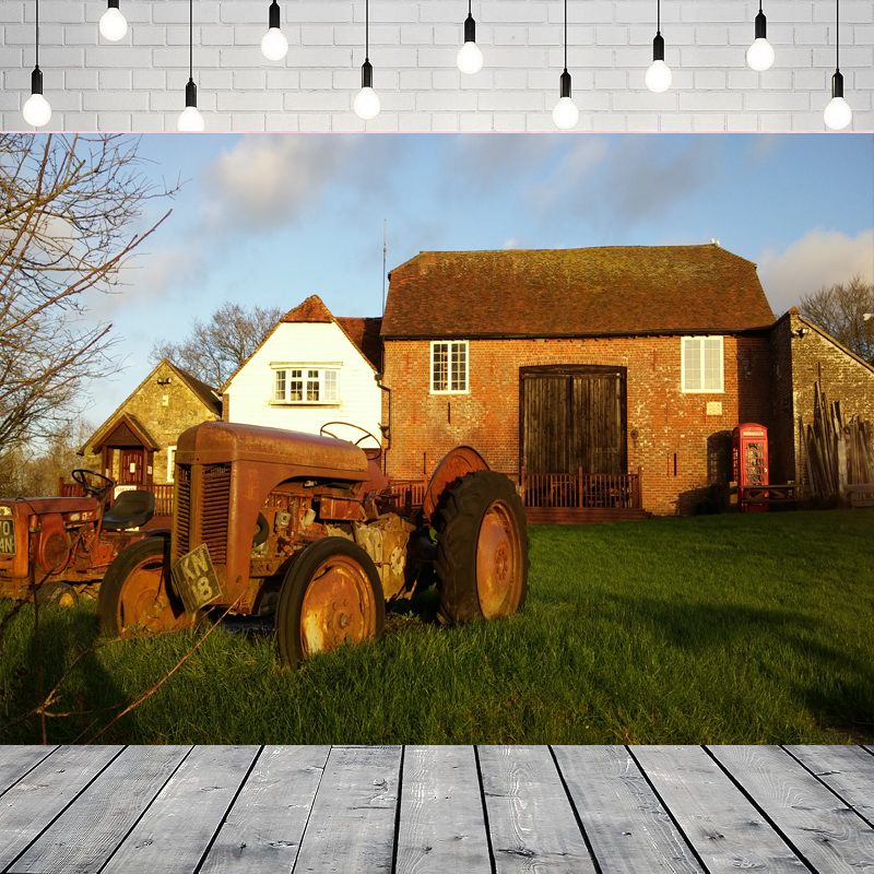 Farm House Green Field Photogr - Agriculture Farming Background 리뷰 및 가격