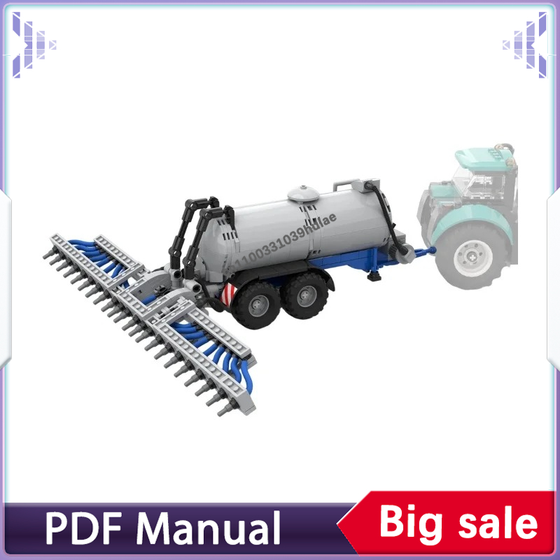Urban City Tractor MOC Buildin - Tractor Implement 리뷰 및 가격